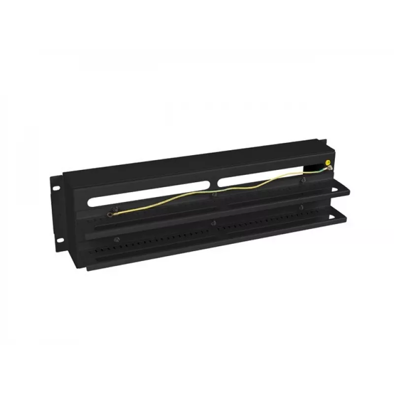 Kabelių valdymo skydelis Lanberg AK-VDP103-B Plienas Juoda 482.5mm