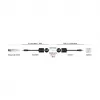 DeLOCK garso kabelis RJ-45 3,5 mm juodas 87858