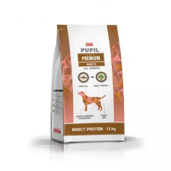 PUPIL Premium Insects - sausas šunų maistas - 12kg