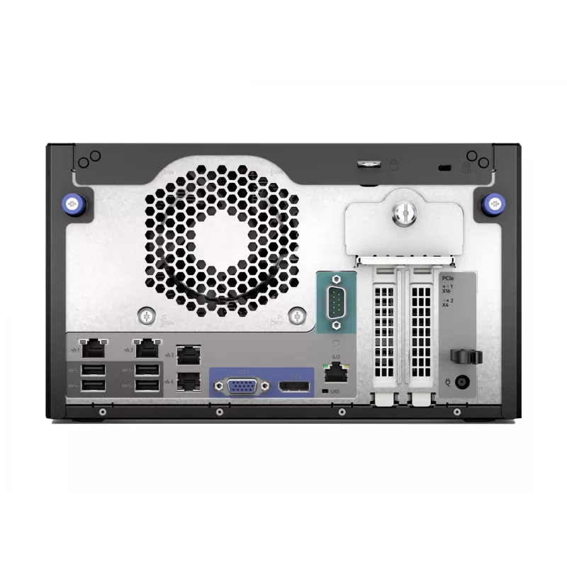 Serveris HP Enterprise ProLiant MicroServer Gen11 6325P 3.5 GHz 4 branduolių 1P 32 GB DDR5 4LFF NHP 2×4 TB HDD 180 W PSU