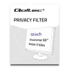 Qoltec 51054 ekrano privatumo filtras 48,3 cm (19) Nešiojamam kompiuteriui