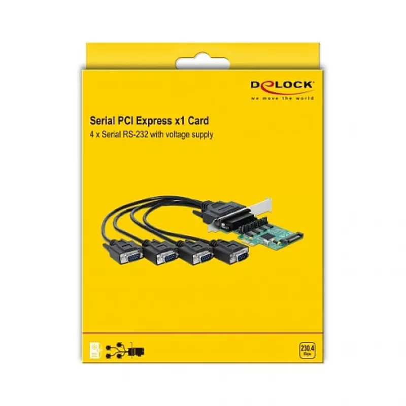 PCI Express x1 plokštė DeLOCK 89938
