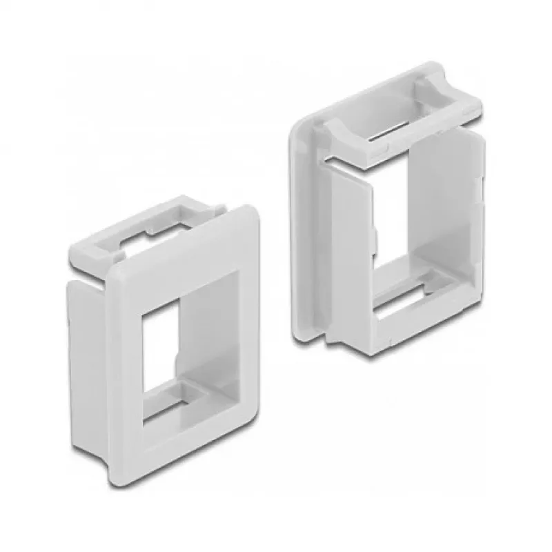 Montavimo rinkinys DELOCK 86760, baltas plastikas, medžiaga: plastikas