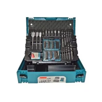 MAKITA 62 vnt. MAKPAC B-53908 grąžtų ir antgalių rinkinys