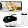 ENABOT Ebo Air AI Robot baltas ir juodas