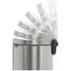 Brabantia 111822 šiukšliadėžė 30 l apvali nerūdijančio plieno (11 18 22)