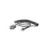 Zebra CBA-RF2-C09ZAR serijinis laidas juodas 2,8 m RS232 DB9