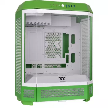 Thermaltake The Tower 600 Mid Tower ATX korpusas su stiklo plokštėmis (žalia/balta)