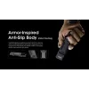 Rankinis žibintuvėlis Nitecore EDC29, nerūdijančio plieno korpusas, 2 šviesos diodai, 15–6500 lm, IP54, įkraunamas per USB