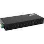 10 prievadų USB 3.2 Gen 2x1 koncentratorius Exsys EX-12270HMS, 79,5 W energijos tiekimas