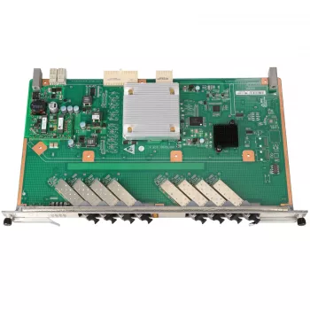 Optinio tinklo terminalas HUAWEI H807GPBH — GPON kortelė su 8× GPON 2,5G prievadais ir SFP lizdu