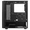Kompiuterio korpusas SAVIO Noctis Flow — Cube Mini‑ITX/Micro‑ATX/ATX, 3x120mm priekyje, 1x120mm gale, 2x3.5 colio + 3x2.5 colio lizdai, grūdintas stiklas