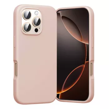Apsauginis dėklas Vention KUHP0-30, skirtas iPhone 16 Pro MagSafe, rožinis, plonas minkštas dangtelis