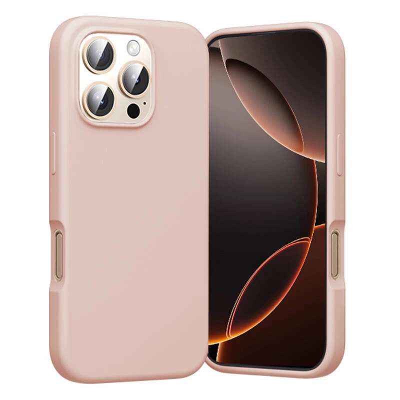 Apsauginis dėklas Vention KUHP0-30, skirtas iPhone 16 Pro MagSafe, rožinis, plonas minkštas dangtelis