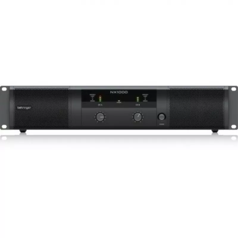 Behringer NX1000 garso stiprintuvas, pasirodymams/scenai, juodas