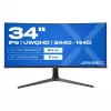 JAPANNEXT 86,4cm JN-IPS340UWQHD60C-C65W-HS curved UWQHD