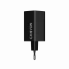 CANYON Įkroviklis HEXAGON 65 GaN 65W 2xPD 1xQC EU Juoda (CND-CHAHEX65B)