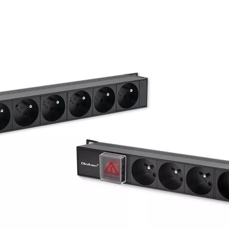 Stovo maitinimo juosta 16A PDU, 16xFRENCH, vertikali