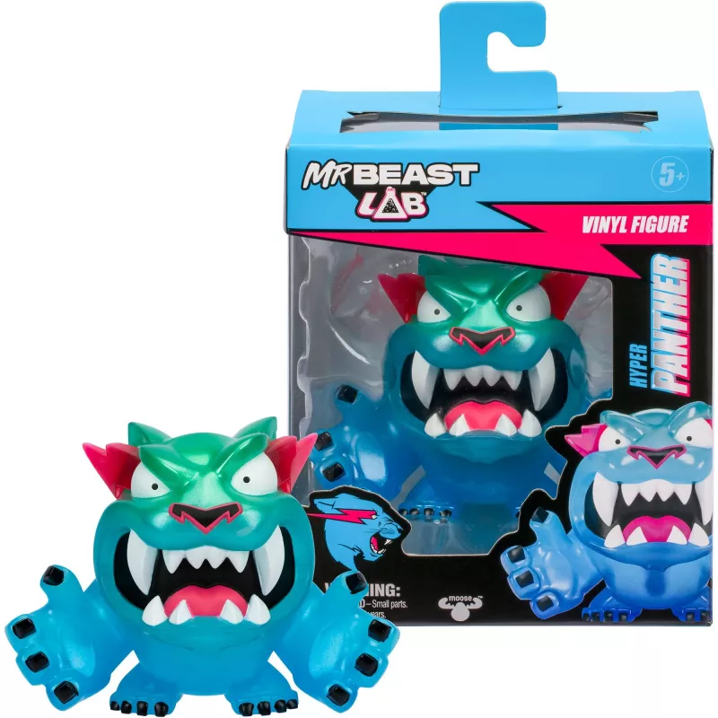 MrBeast Lab vinilinės figūrėlės – Hyper Panther, žaidimų figūrėlė