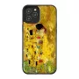 iKins apsauginis dėklas Apple iPhone 12 Pro Max — juodas, bučinio dizainas