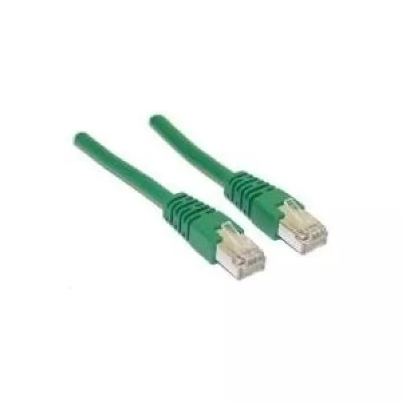 Wentronic Goobay CAT 5e komutacinis kabelis, SF/UTP, žalias, 2 m - CCA vario mišinys (68044)
