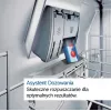 Visiškai įmontuojama indaplovė Bosch SMV25AX07F, 12-ties komplektų, 46 dB, 60 cm, viso dydžio