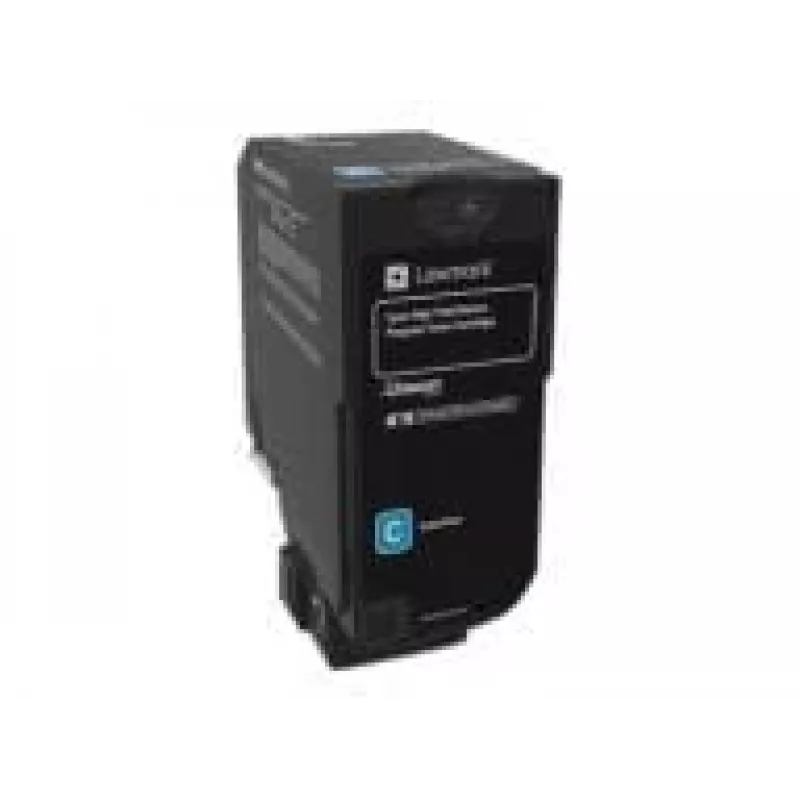 Lexmark RETURN-tonerio kasetė žydra 74C2HC0 3000 puslapių