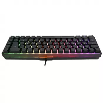Deltaco Gaming klaviatūra DK240 mini 60% USB, RGB juoda