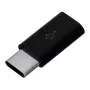 Savio AK-31 / B kabelio sąsajos/jungties adapteris Micro USB USB 3.1 Type C Juoda