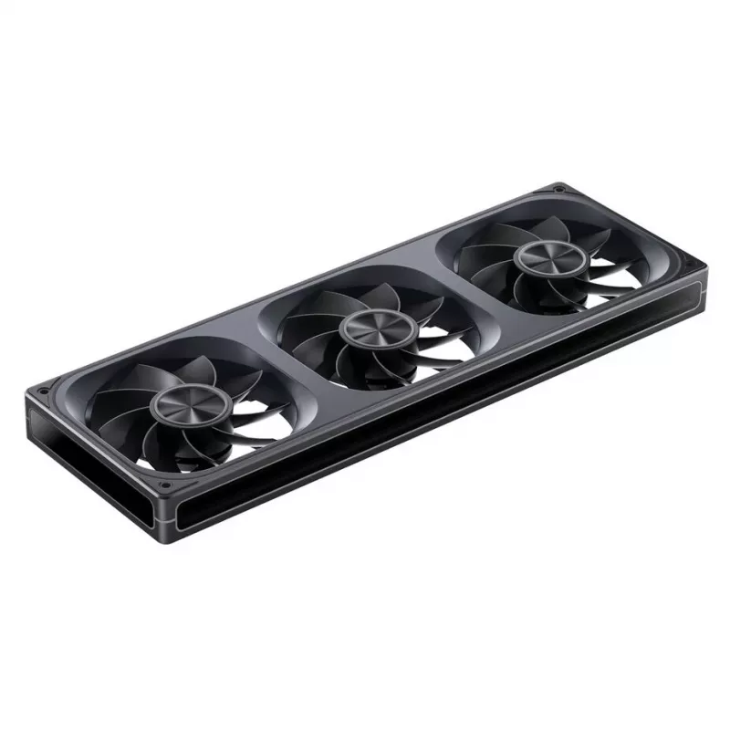 Korpuso ventiliatorius Jonsbo ZA-360 Reverse Blade Juoda, 120 mm atbulinės mentės konstrukcija, modelis ZA-360BR