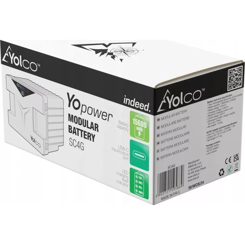 Yopower SC4G, SC4B modulinė baterija Yolco nešiojamiems šaldytuvams