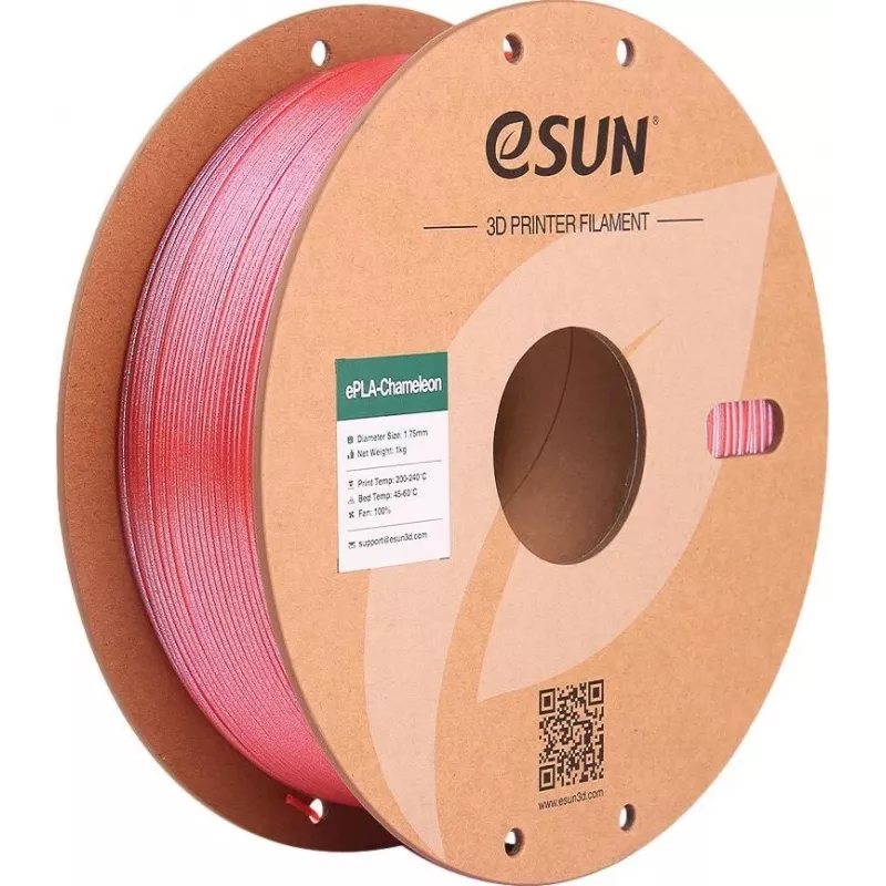 EPLA-CHAMELEON 1,75mm RASBERRY Raudona 1kg ESUN 3D FILAMENT (EPLA-CHAMELEON-P175RR1)