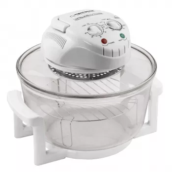 Halogeninė krosnelė ESPERANZA EKO003 — 12 l, 1400 W, maks. 250 °C, balta