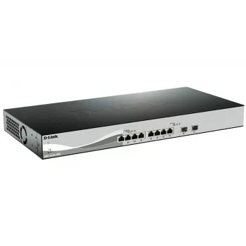 D-Link DXS-1210-10TS valdomas L2/L3 10G Ethernet (100/1000/10000) 1U juodos, sidabrinės spalvos