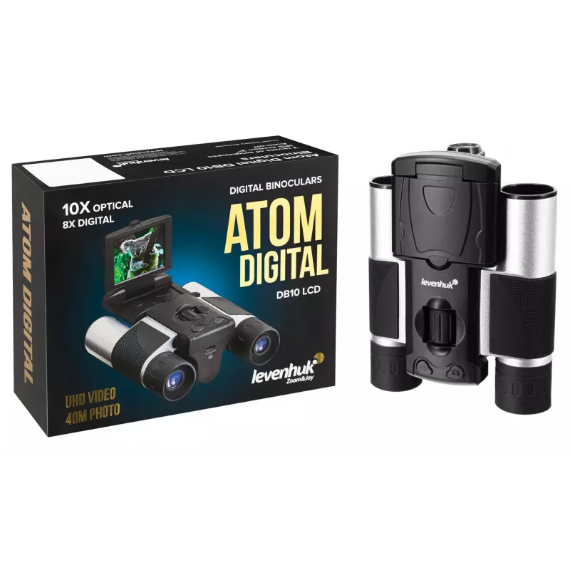 LEVENHUK Atom Digital DB10 LCD žiūronai