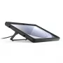 Compulocks Galaxy Tab A9+ 11 col. apsauginis stovas su kojelėmis, juodas