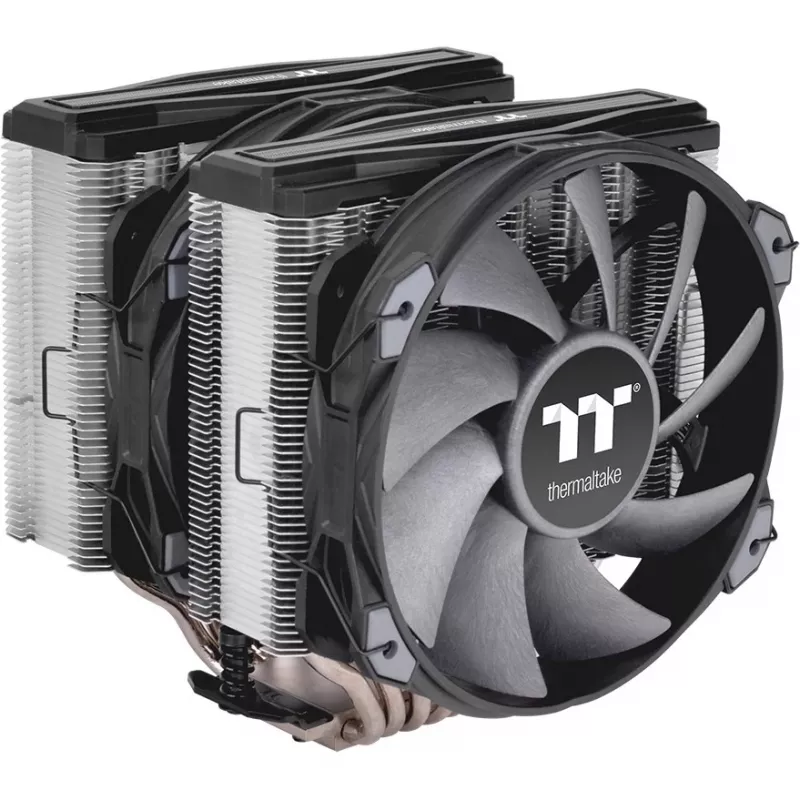 Thermaltake TOUGHAIR 710 - procesoriaus oro aušintuvas - (skirtas: LGA1156, LGA1155, LGA2011, LGA1150, LGA2011-3, LGA1151, AM4, LGA2066, LGA1200, LGA1700, AM5)