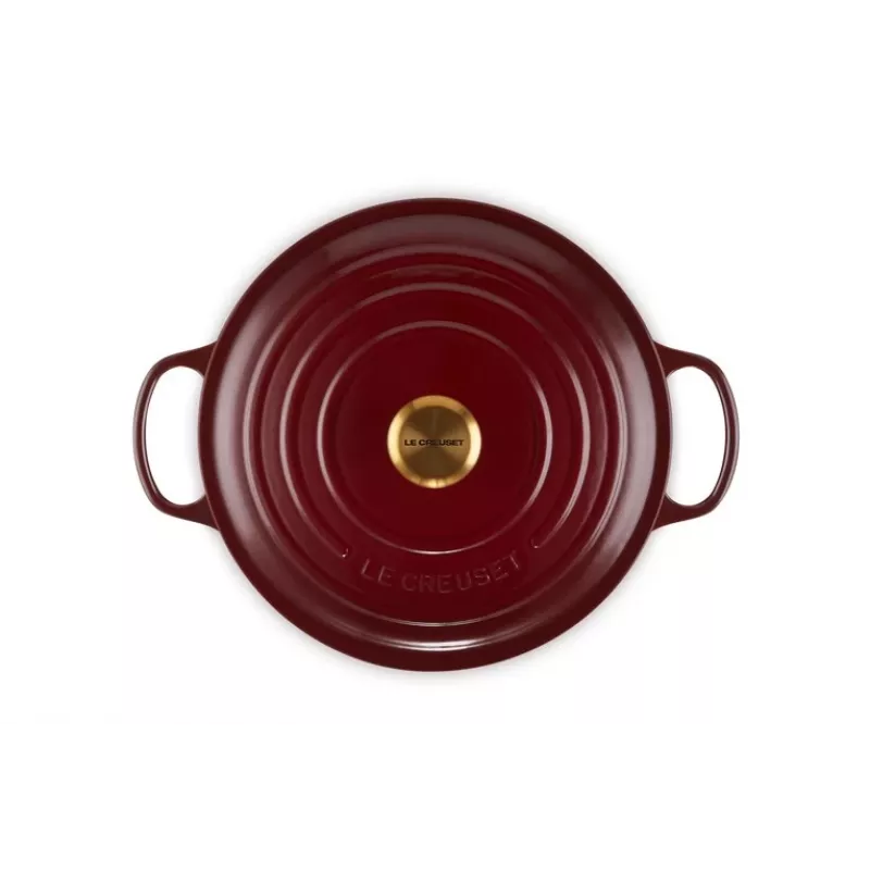 Le Creuset 21177289494441 puodas 6,7 l apvalus raudonas