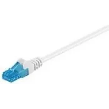 Goobay CAT 6a komutacinis kabelis, U/UTP, baltas, 20 m – LSZH be halogenų, varis (59832)