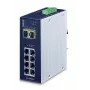 PLANET IGS-10020MT tinklo komutatorius valdomas L2+ Gigabit Ethernet (10/100/1000) juodas