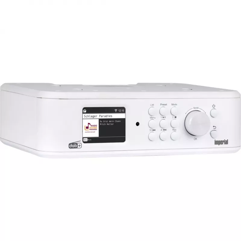 Telestar Imperial Dabman i460 Internetinis skaitmeninis baltas