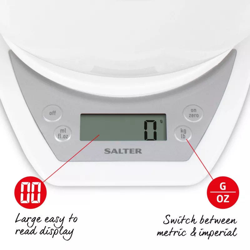 Elektroninė virtuvinė svarstyklė Salter 1024 WHDR