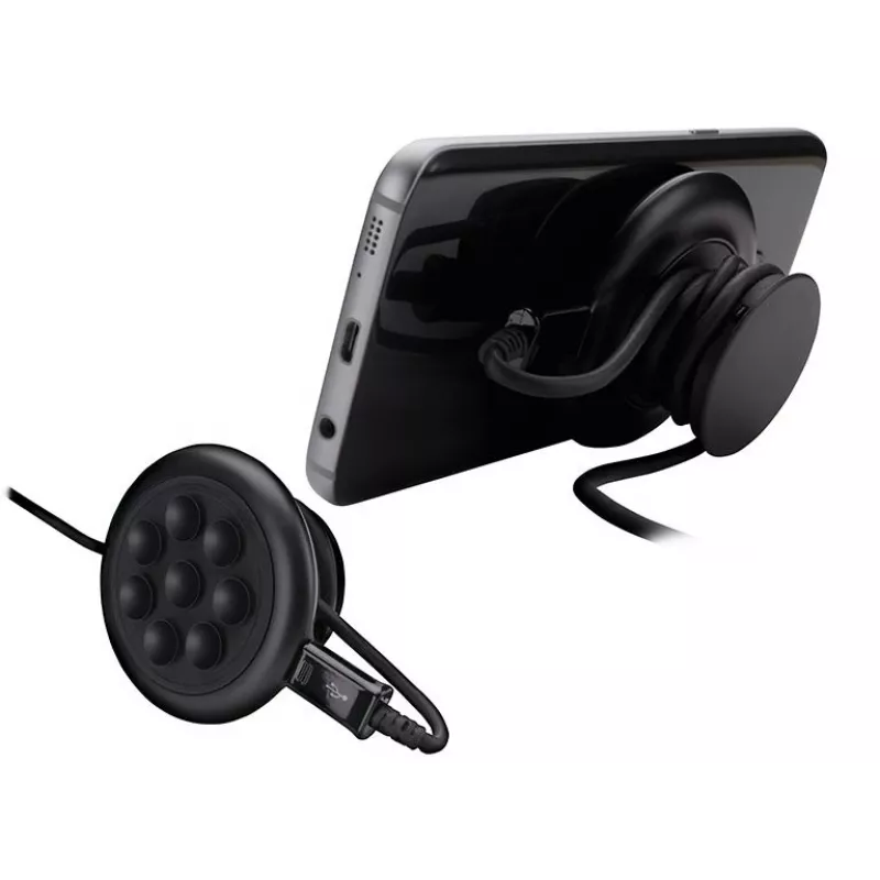 Įkroviklis Tracer WIRELESS MOBILITY išmaniajam telefonui išmaniajam laikrodžiui juodas