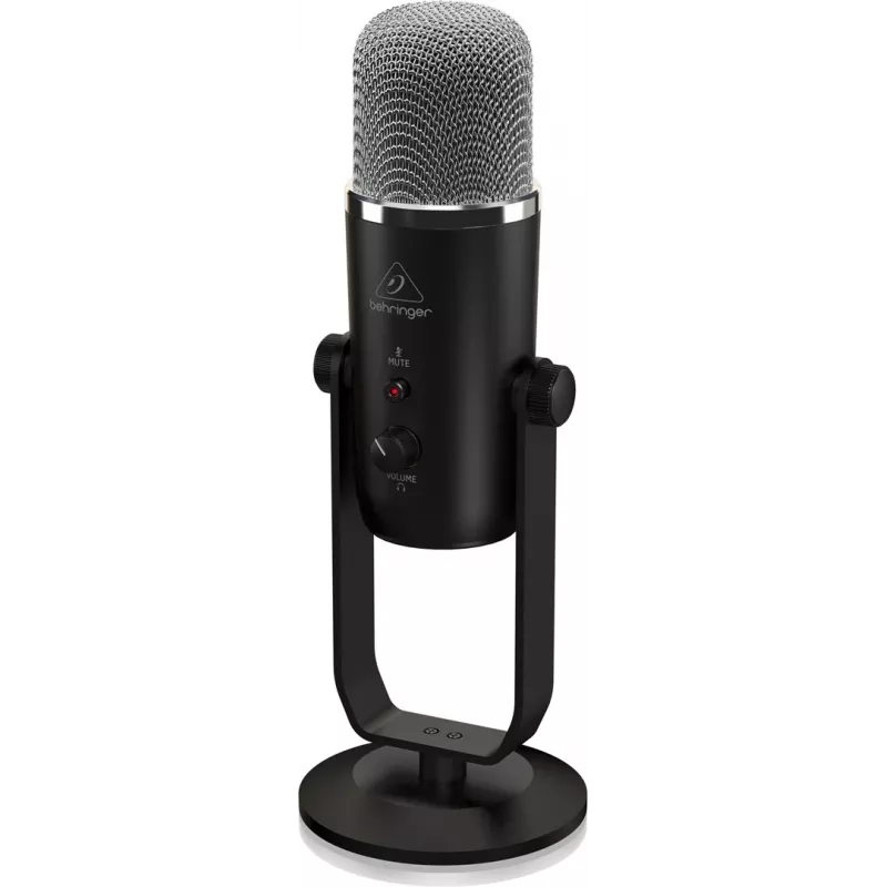 Mikrofonas Behringer BIGFOOT mikrofonas juodas studijinis mikrofonas