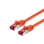 Tinklo kabelis LOGON TCR66SS150O Cat6 S/FTP (S-STP) Oranžinis, 15 m, RJ-45–RJ-45