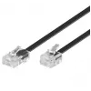 Telefono kabelis Microconnect MPK463S RJ11 RJ45 15 m Skaidrus
