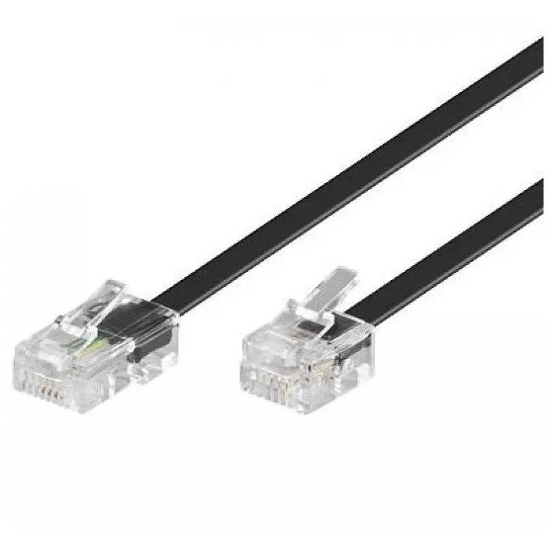 Telefono kabelis Microconnect MPK463S RJ11 RJ45 15 m Skaidrus