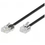 Telefono kabelis Microconnect MPK463S RJ11 RJ45 15 m Skaidrus