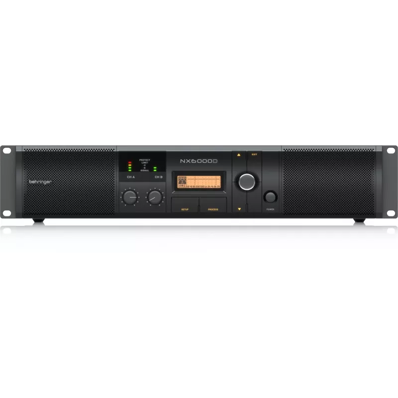 Behringer NX6000D garso stiprintuvas 2.0 kanalų Namų Juodas