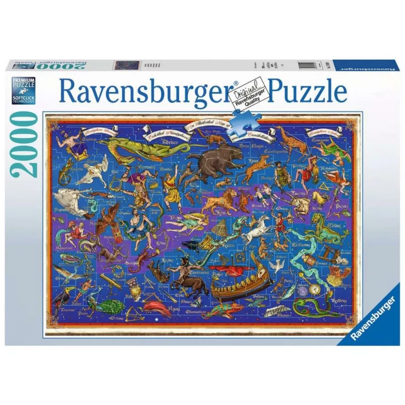 Dėlionė Ravensburger 17440 2000 vienetų Fantazija
